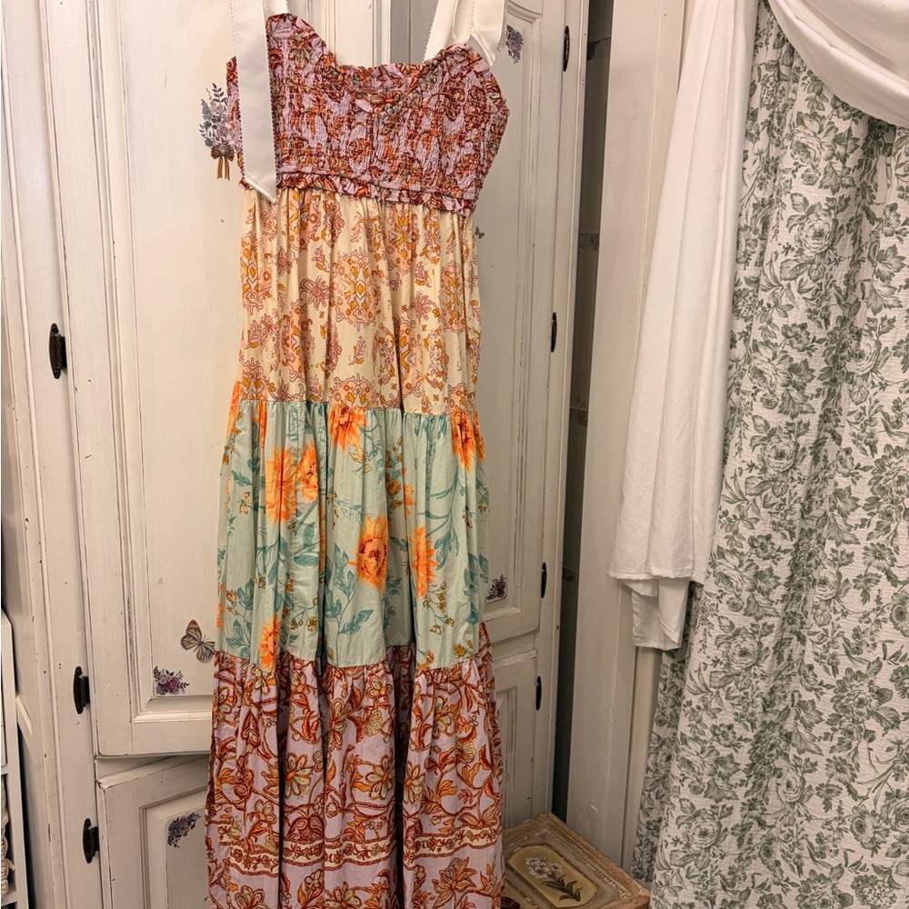Free People Bluebell Cotton Tiered Maxi Dress - Picture 5 of 15
